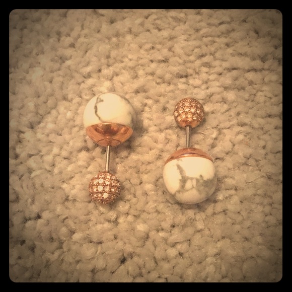 Fossil Jewelry - Fossil Stone Drop Earrings